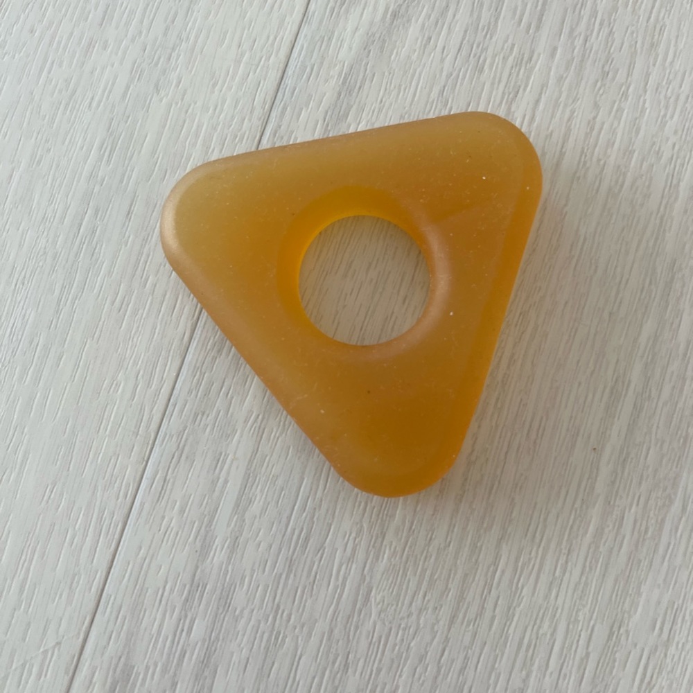 Lovevery Rubber Triangle Teether 3-4 months